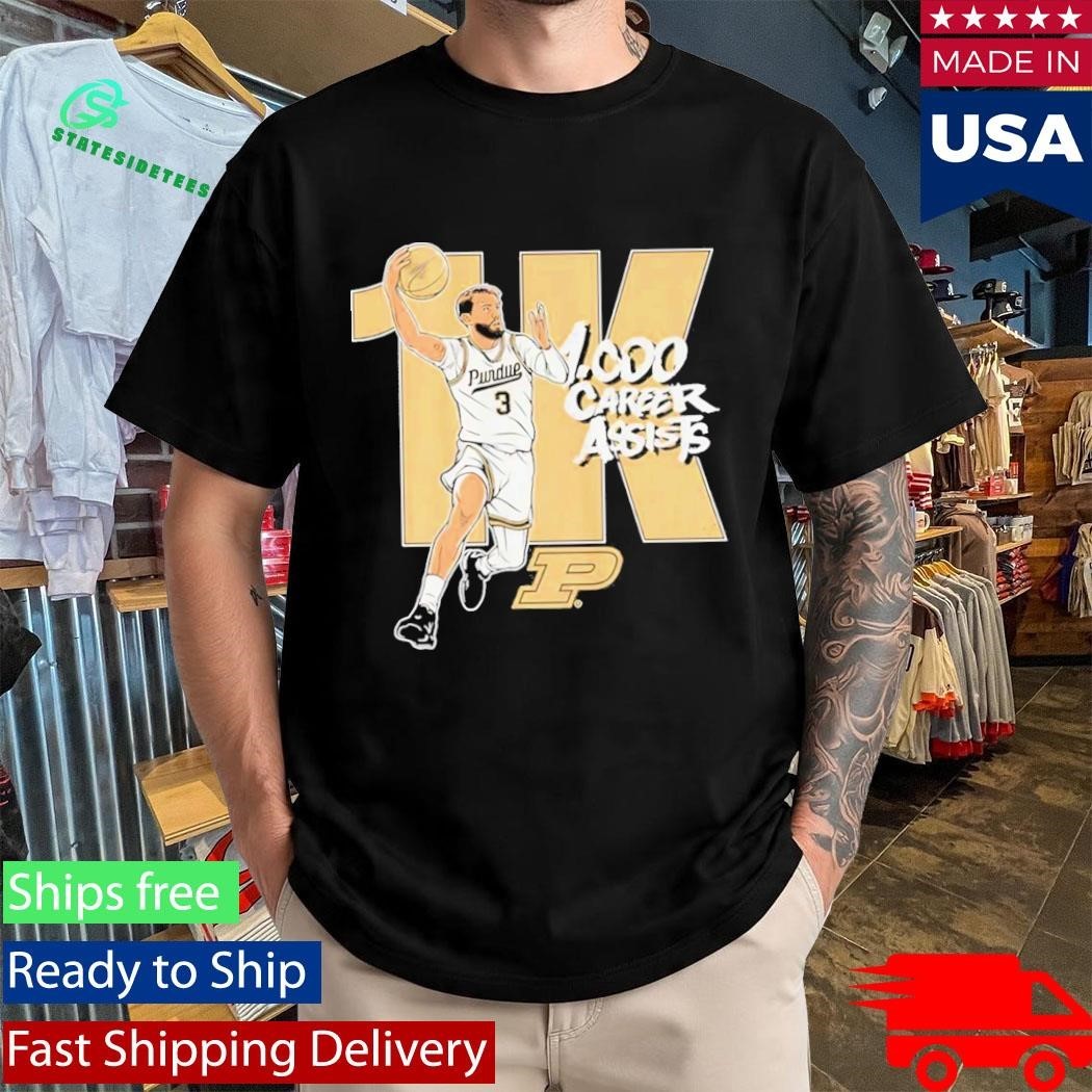 Braden Smith Purdue Boilermakers Basketball 1000 Assists Shirt