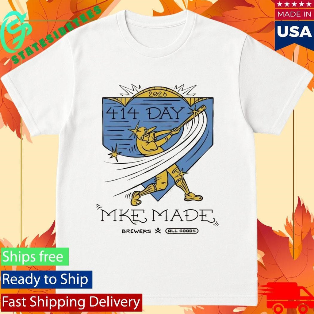 Brewers 414 Day Artist T-Shirt
