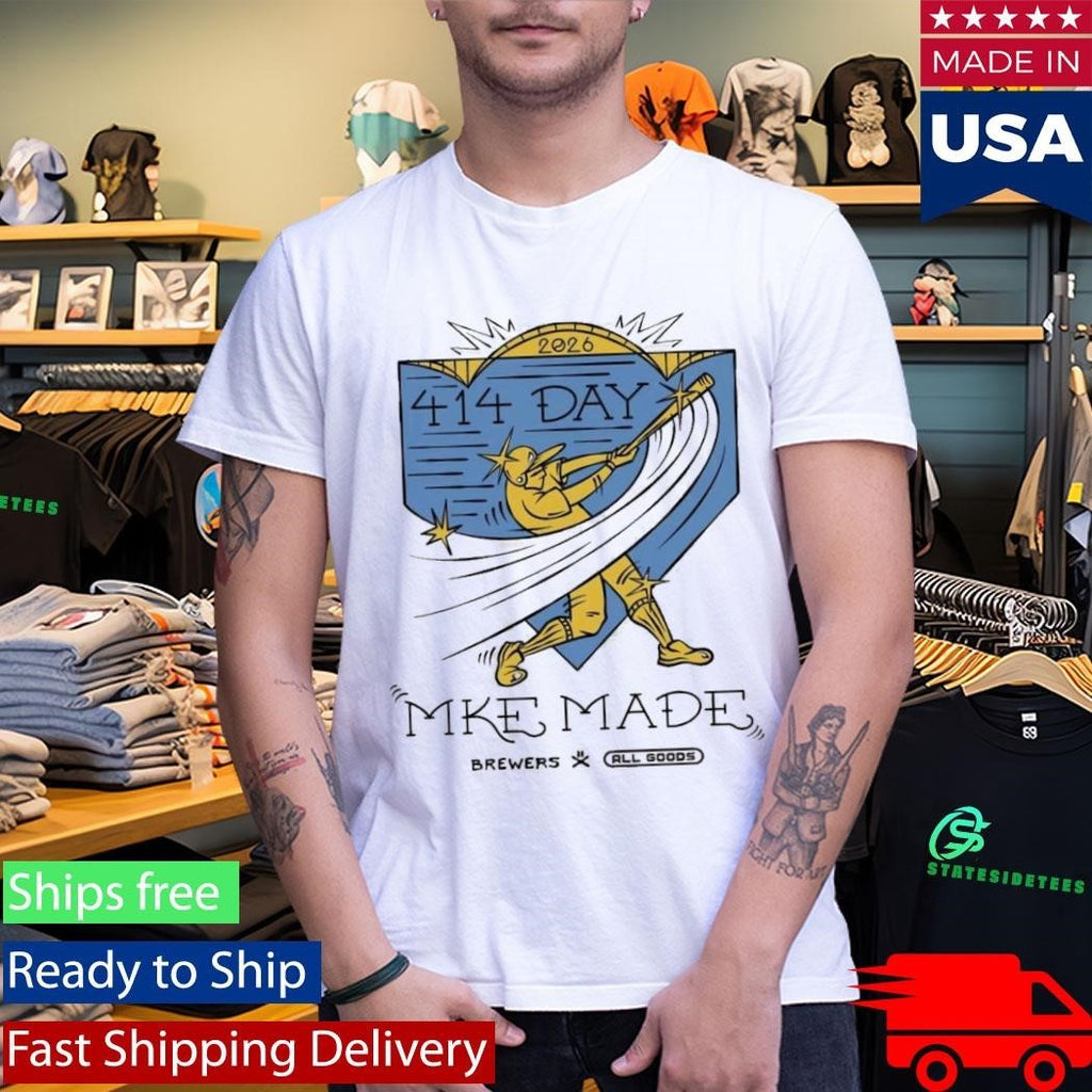 Brewers 414 Day Artist T-Shirt