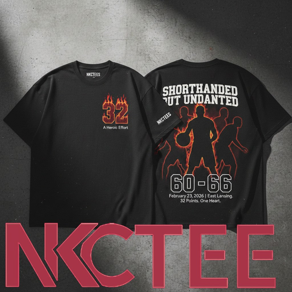 Bruce Thornton 32-Point Effort The Lone Warrior Graphic Tee – Ohio State vs Michigan State 2026 Edition