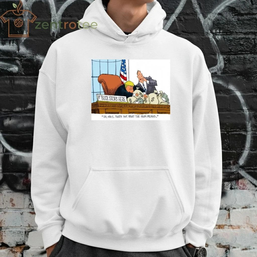Buck stops here Trump tee