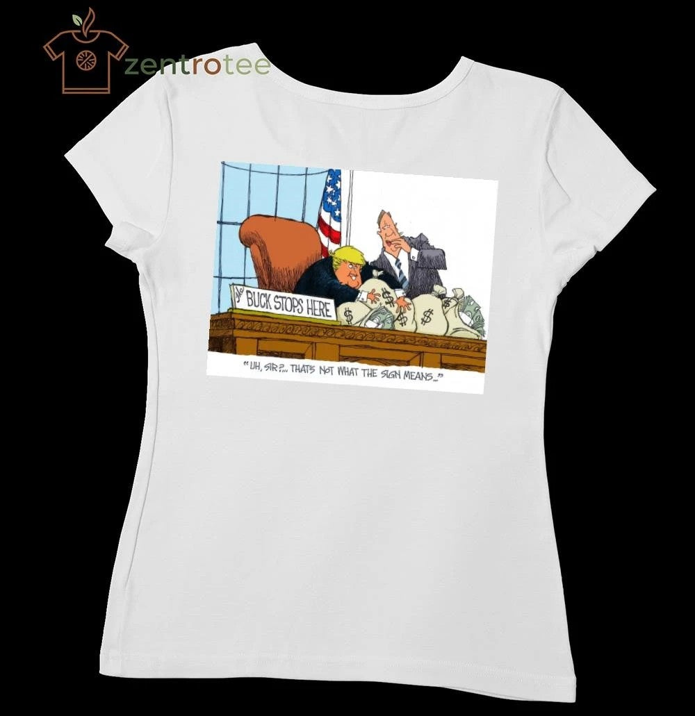Buck stops here Trump tee