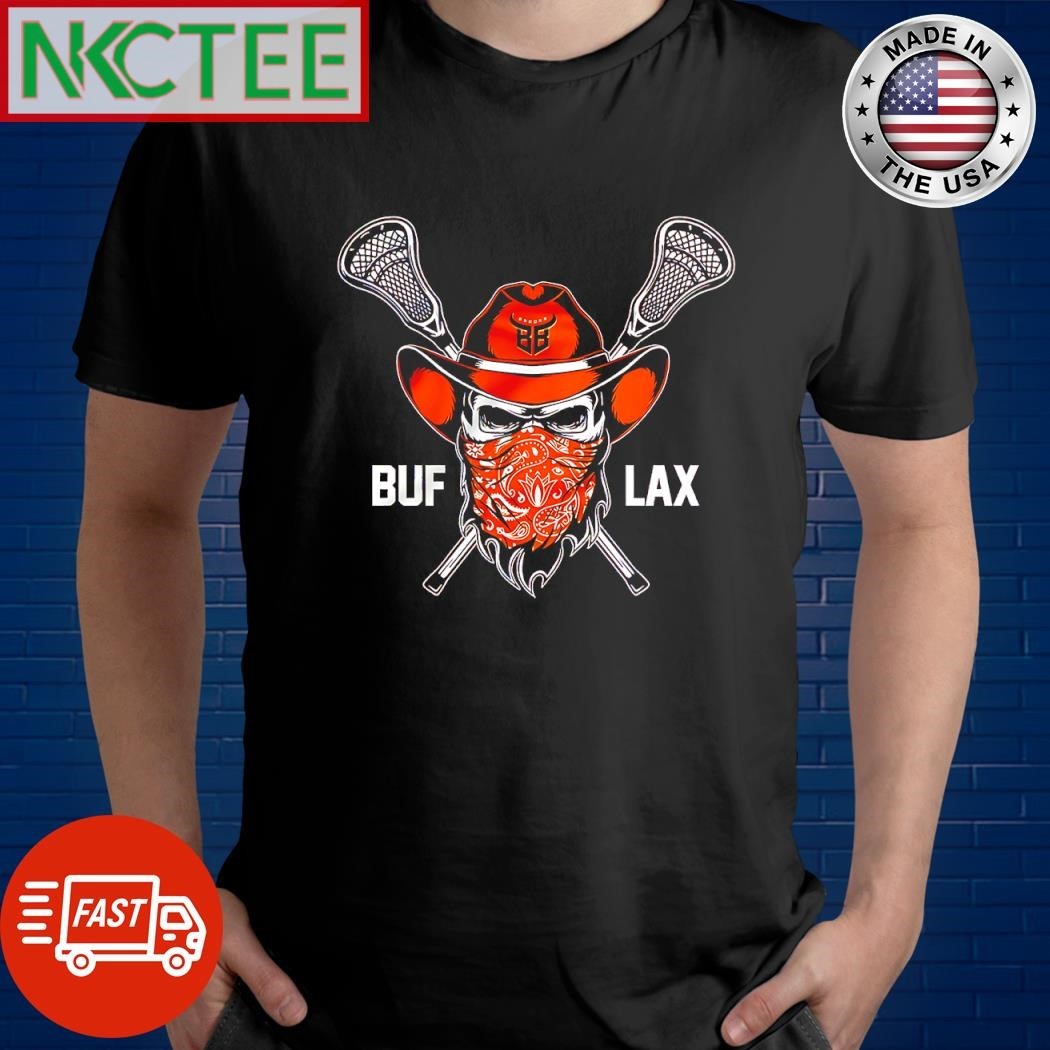 Buffalo Bandits Lacrosse Buf Lax Skull shirt
