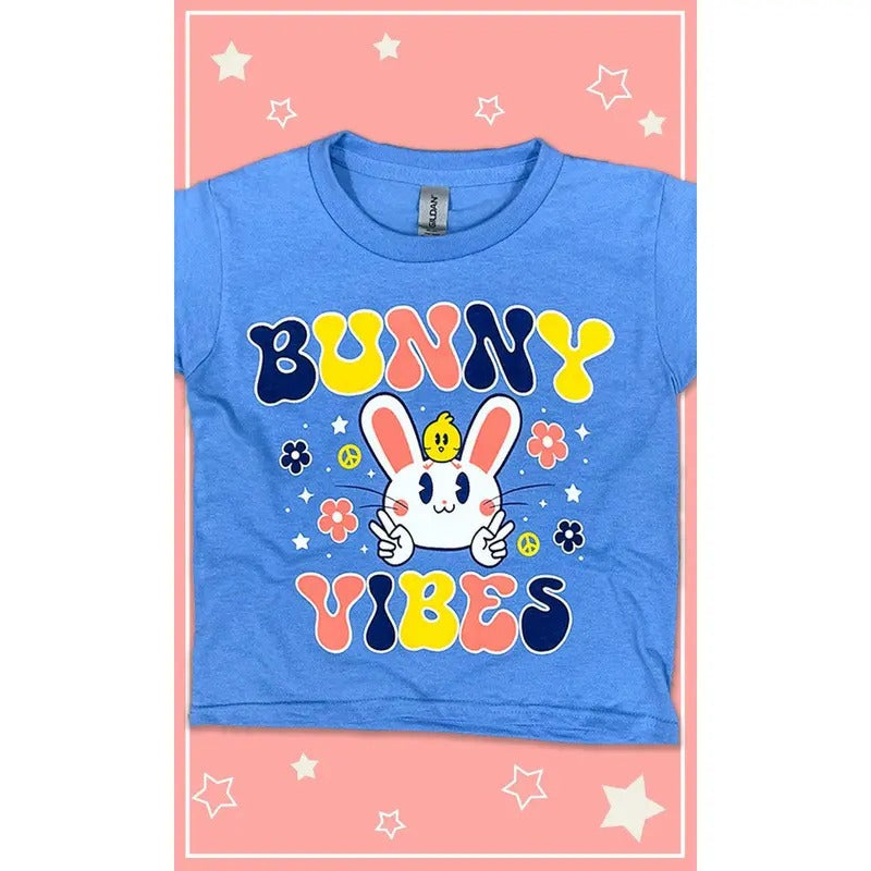 Bunny Vibes Youth Graphic T-Shirt