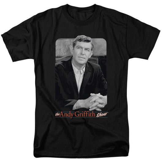 Andy Griffith Classic Andy Mens T Shirt Black