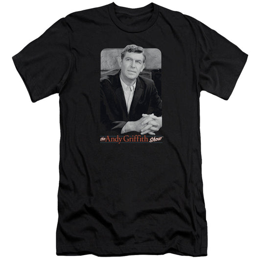 Andy Griffith Classic Andy Premium Bella Canvas Slim Fit Mens T Shirt Black