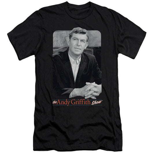 Andy Griffith Classic Andy Slim Fit Mens T Shirt Black