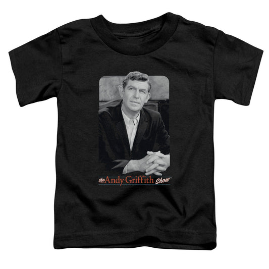 Andy Griffith Classic Andy Toddler Kids Youth T Shirt Black