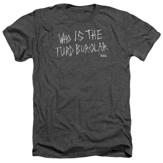 American Vandal Turd Burglar - Men's Heather T-Shirt