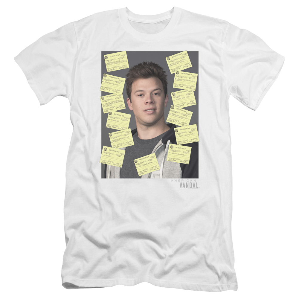 American Vandal Detention - Men's Premium Slim Fit T-Shirt