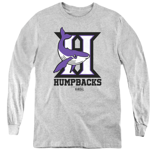 American Vandal Humpbacks - Youth Long Sleeve T-Shirt