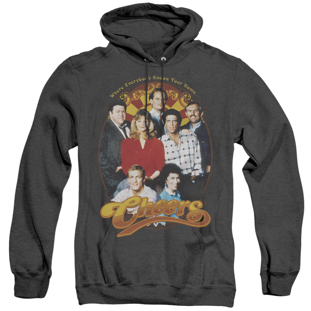 Cheers Group Shot - Heather Pullover Hoodie