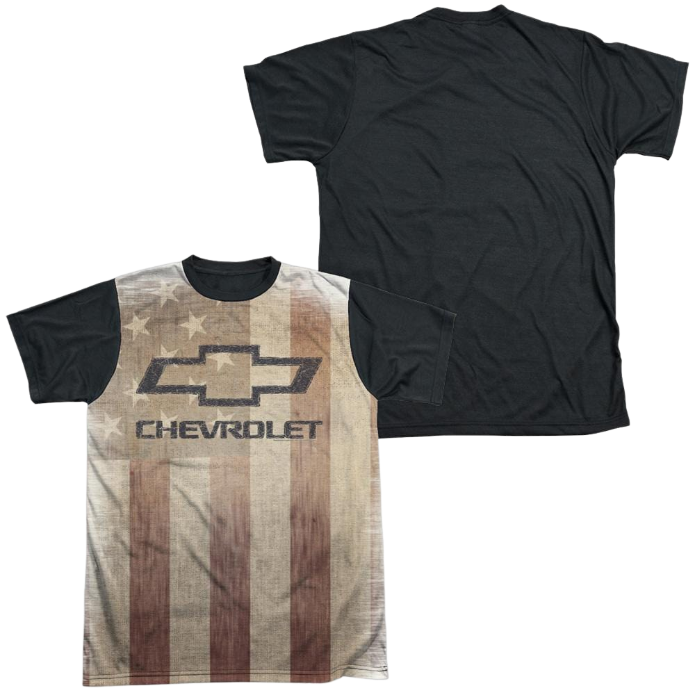 Chevrolet American Pride - Men's Black Back T-Shirt