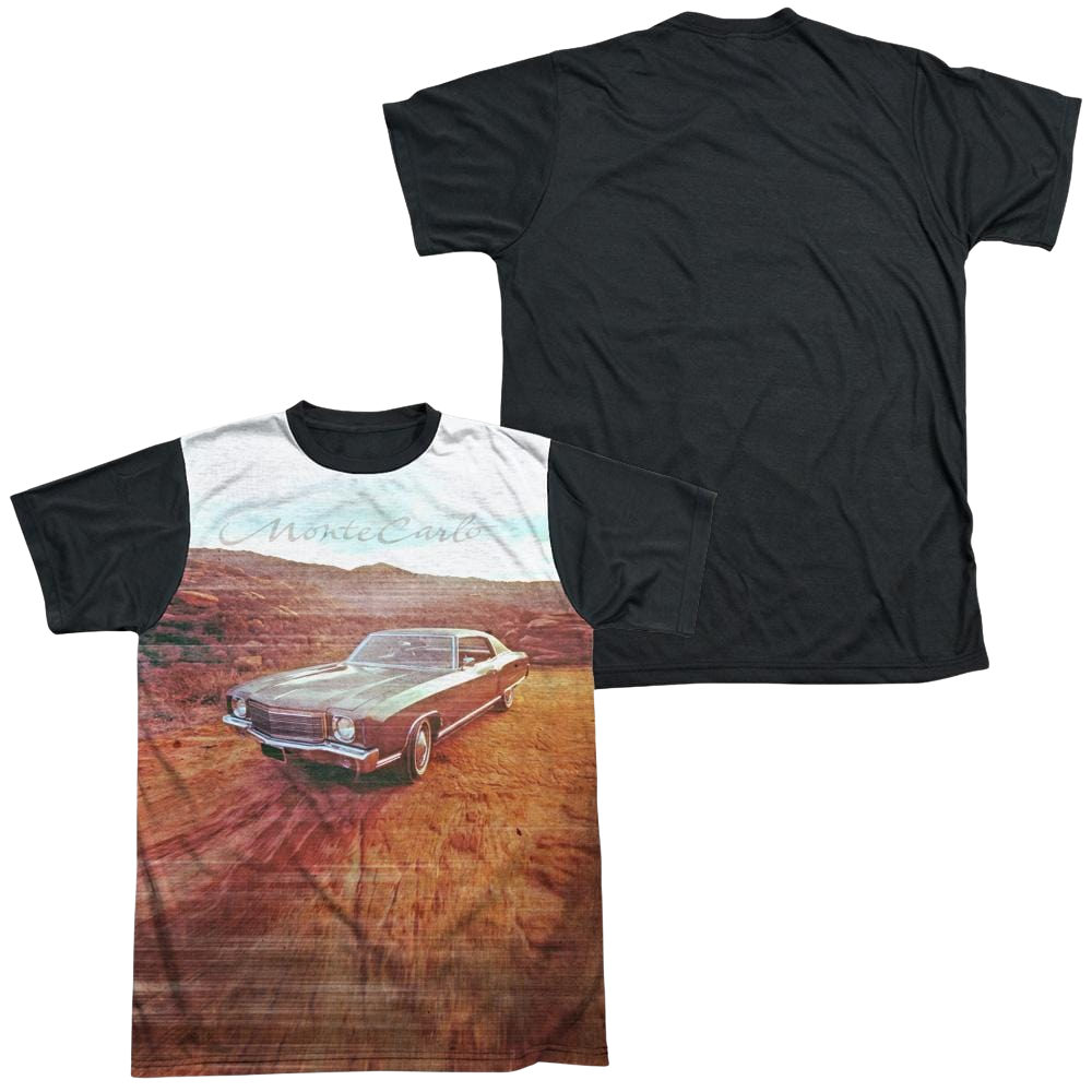 Chevrolet Monte Carlo Old Photo - Men's Black Back T-Shirt