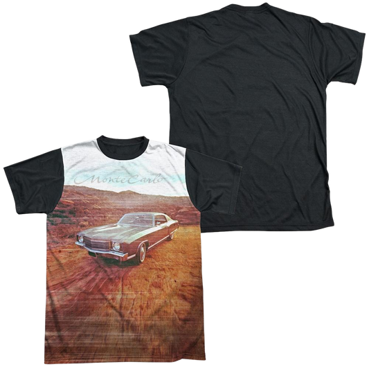 Chevrolet Monte Carlo Old Photo - Men's Black Back T-Shirt