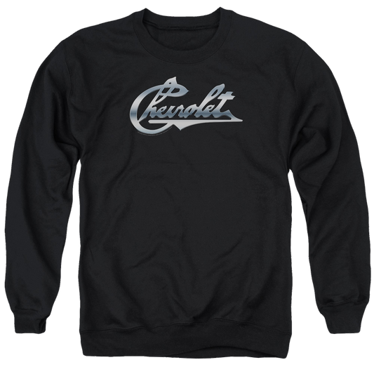 Chevrolet Chrome Vintage Chevy Bowtie - Men's Crewneck Sweatshirt