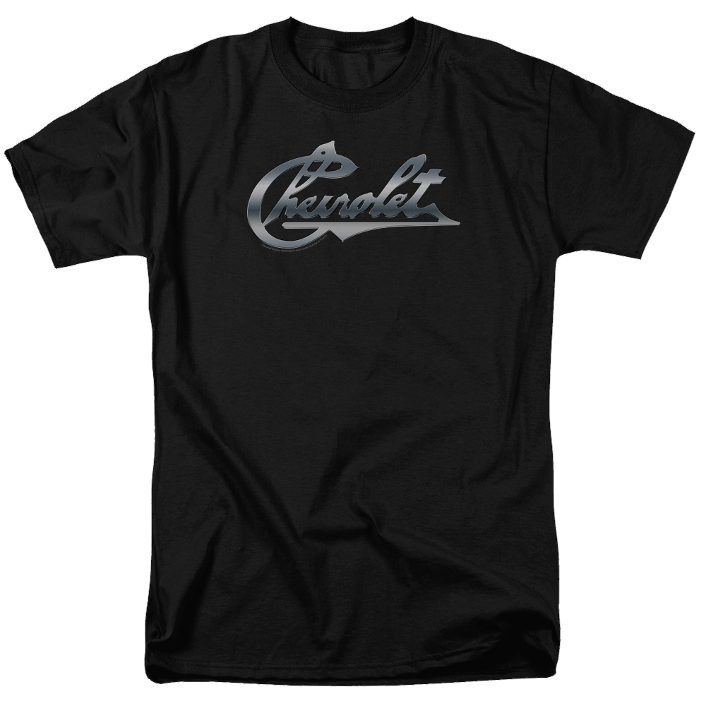 Chevrolet Chrome Vintage Chevy Bowtie - Men's Regular Fit T-Shirt