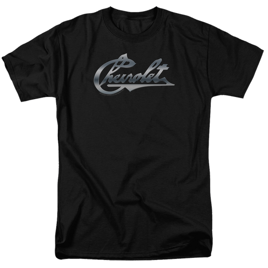 Chevrolet Chrome Vintage Chevy Bowtie - Men's Regular Fit T-Shirt
