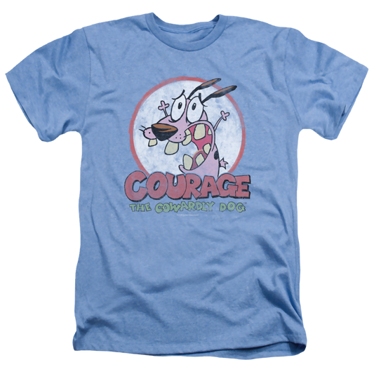 Courage The Cowardly Dog Vintage Courage - Men's Heather T-Shirt