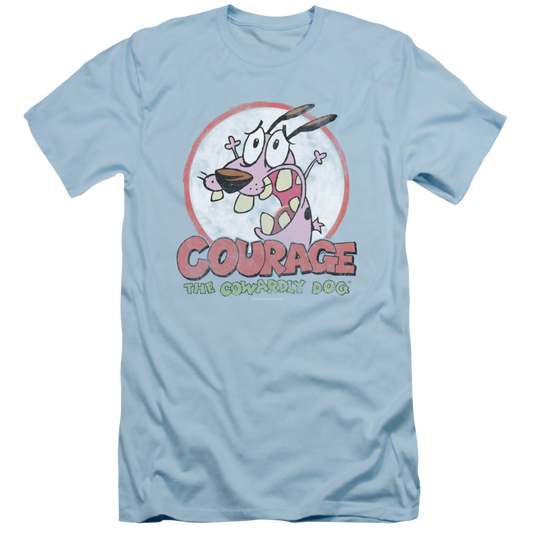 Courage The Cowardly Dog Vintage Courage - Men's Slim Fit T-Shirt