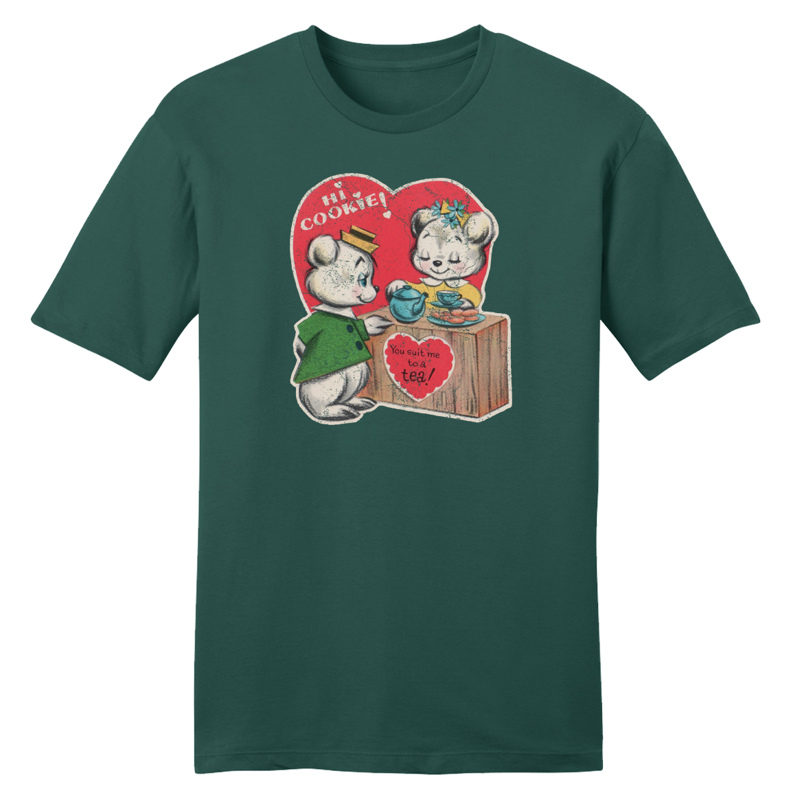 Hi, Cookie - Vintage Valentine's Day Tee