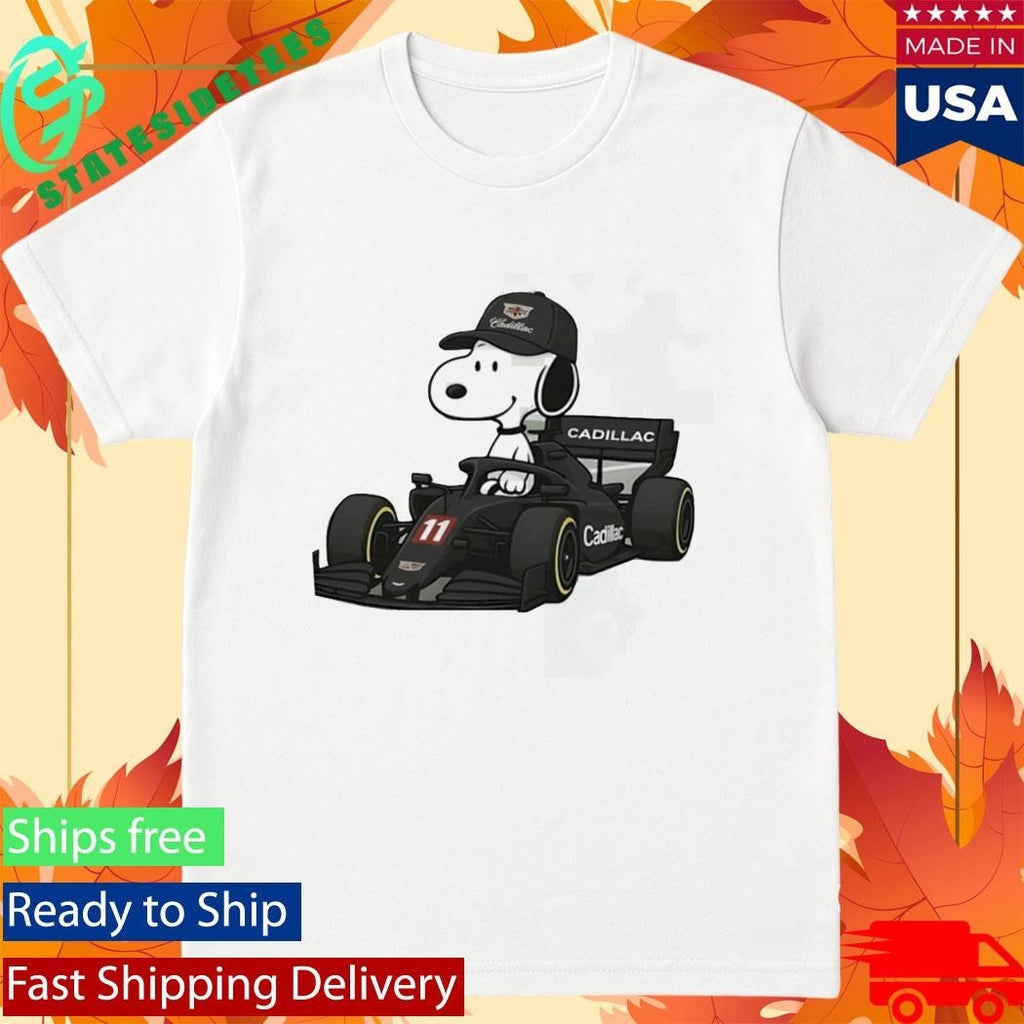 Cadillac Snoopy F1 Racing Shirt