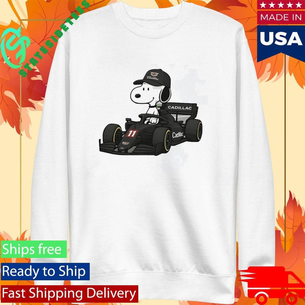 Cadillac Snoopy F1 Racing Shirt