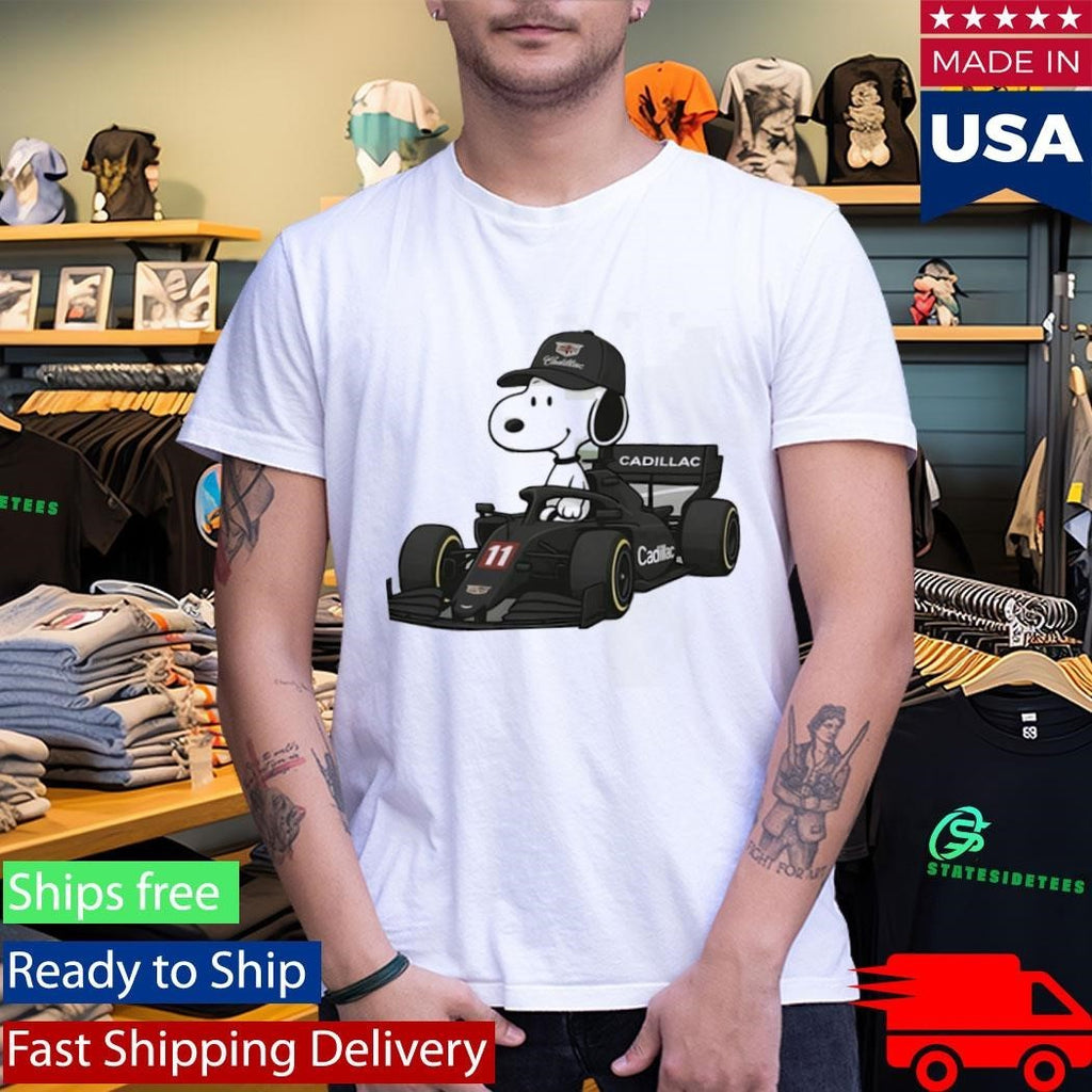 Cadillac Snoopy F1 Racing Shirt