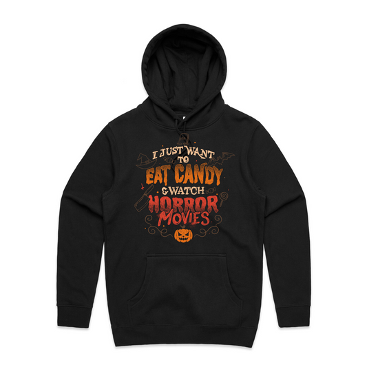Candy & Horror Movies Hoodie
