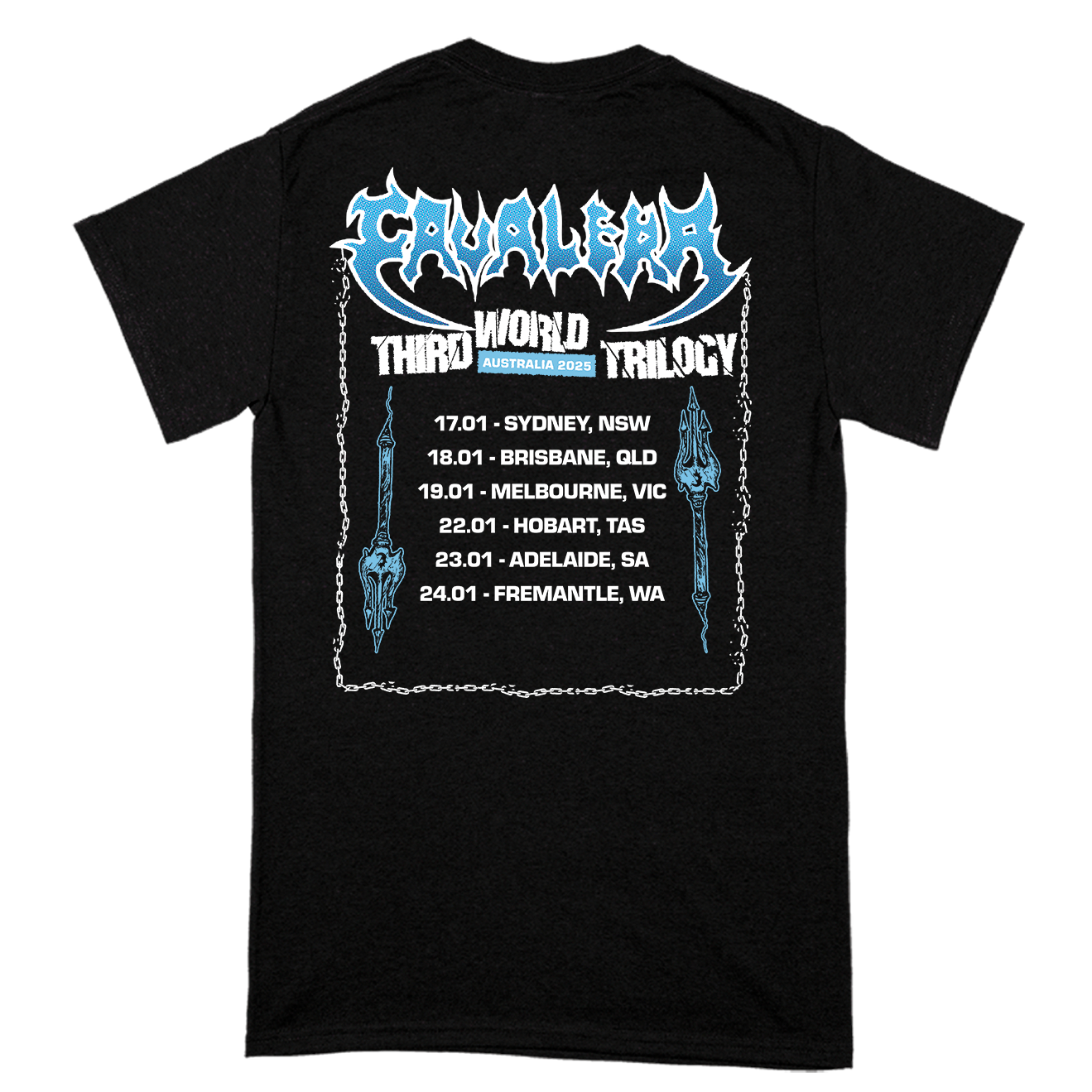 "Third World Trilogy 2025 Tour" T-Shirt
