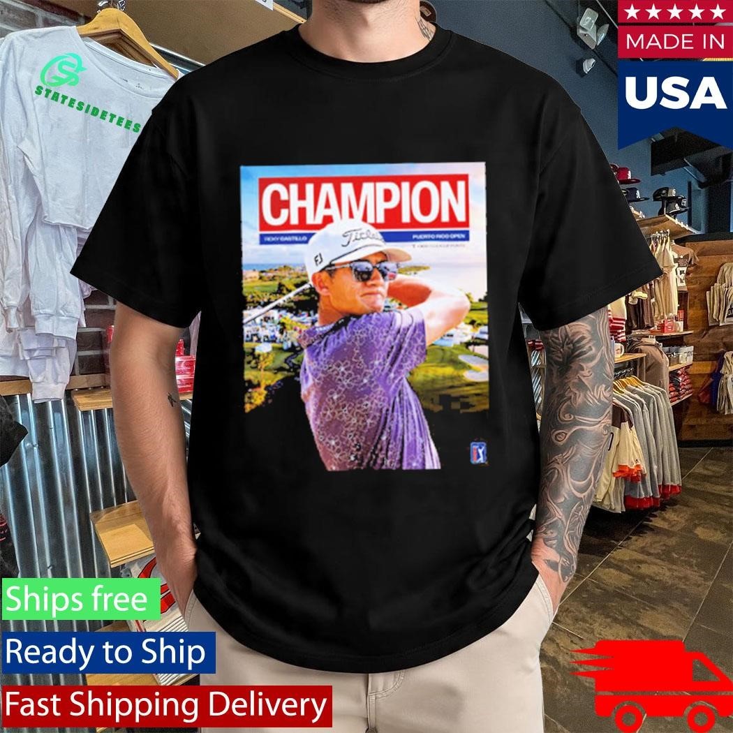 Celebrates Ricky Castillo Champions Puerto Rico Open 2026 PGA Tour Shirt