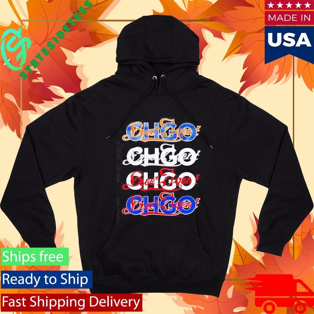 Chicago Bears Chicago Cubs Chicago Bulls Chicago White Sox Free Agent x CHGO logo Shirt