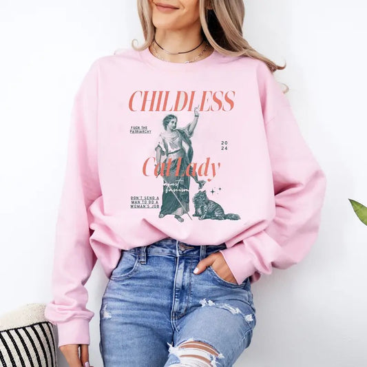 Childless Cat Lady shirt, Childless Cat Ladies, Harris 2024, Feminist cat Shirt,Girl Power T-shirt, Pro choice, Liberal, Madam president Tee