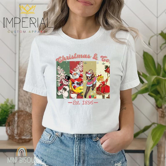 Christmas And Co Est 1896 Shirt, Family Matching Christmas Shirt, Christmas Spooky Tee, Xmas T-Shirt