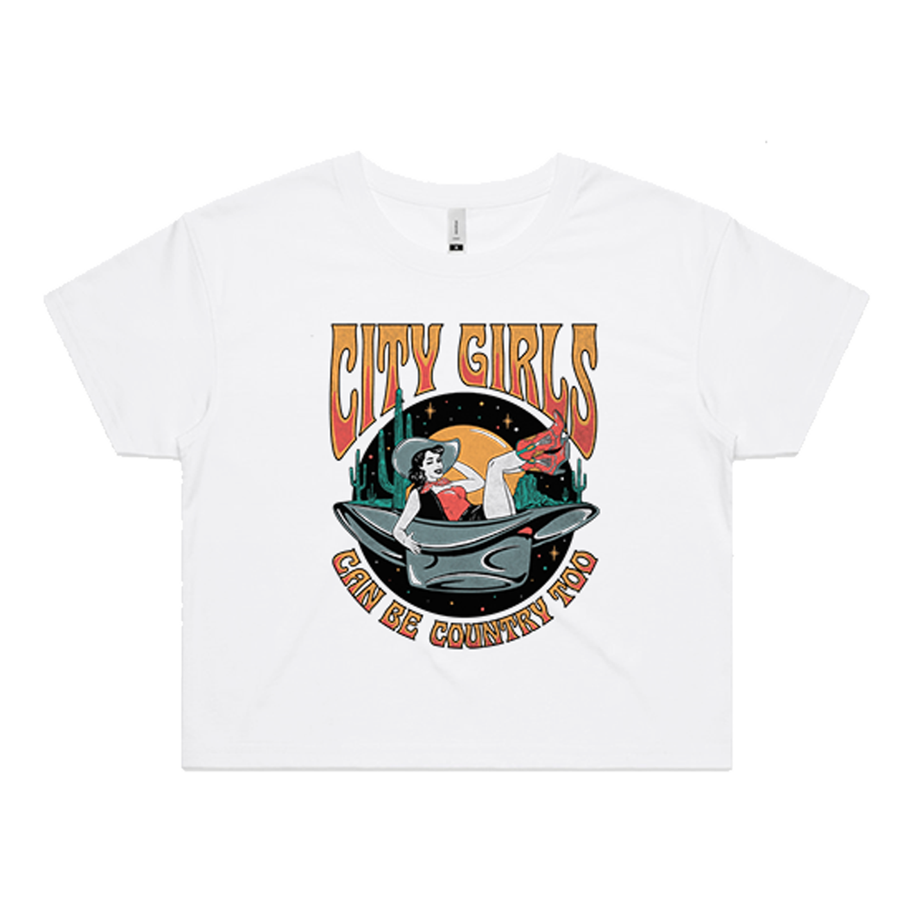 "City Girls" Crop T-Shirt