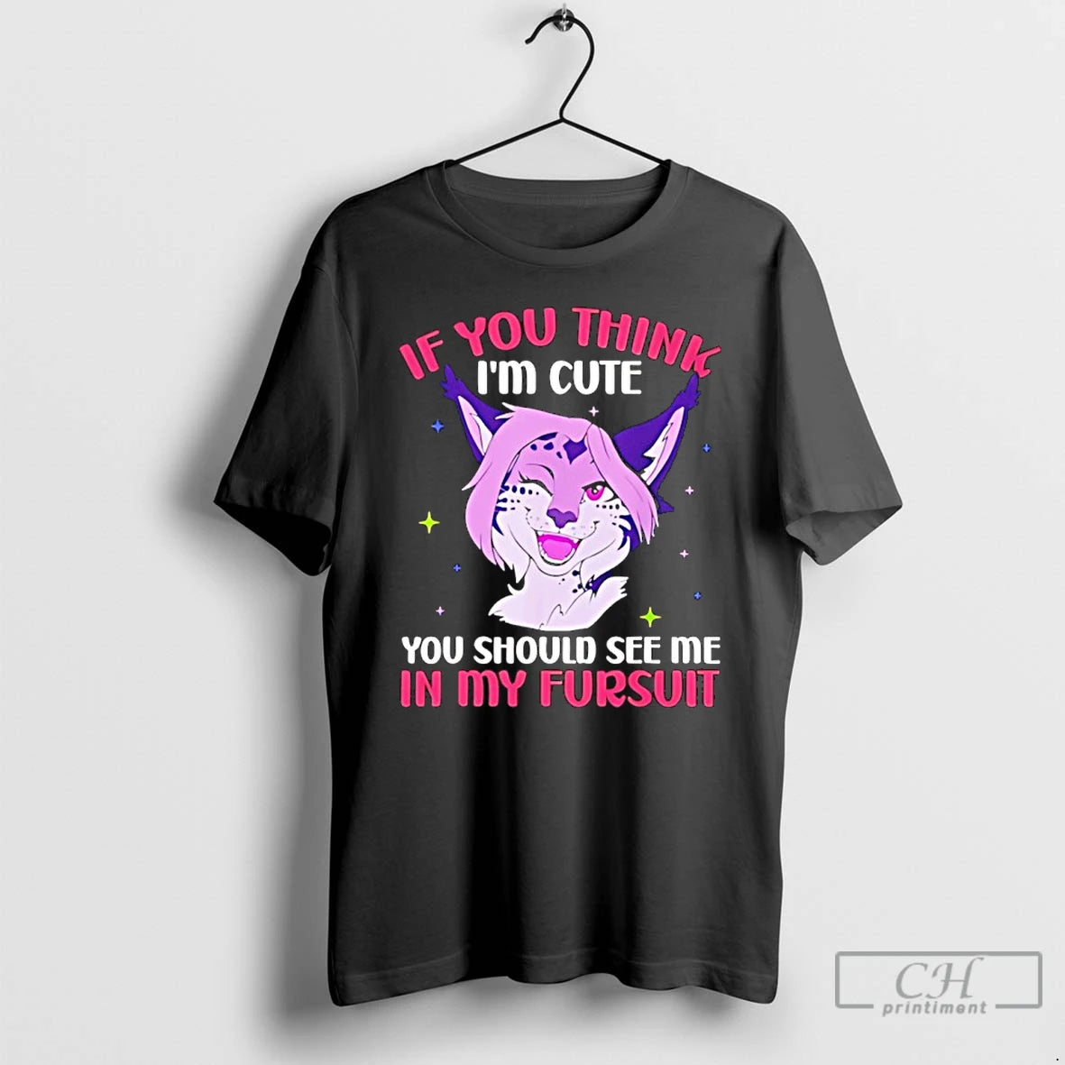 Classic Fandom Fursona Fox If You Think Im Cute You Should See My Fursuit T-Shirts, Hoodie, Sweatshirt | VibeTeeNation.com