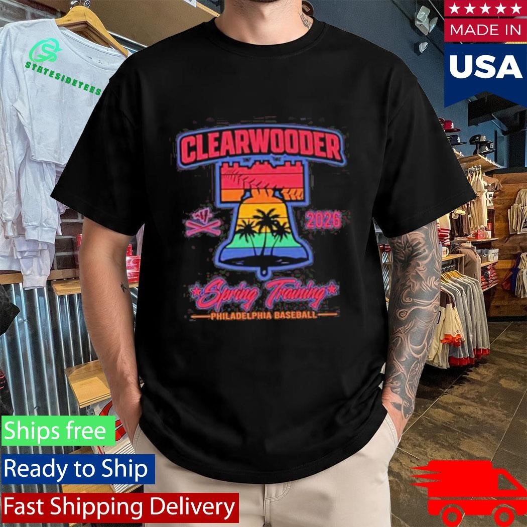 Clearwooder Spring Training Philadelphia Baseball 2026 Shirt