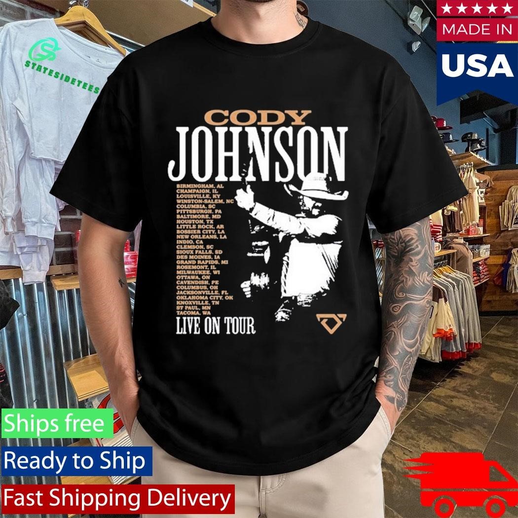 Cody Johnson 2026 Tour Photo Shirt
