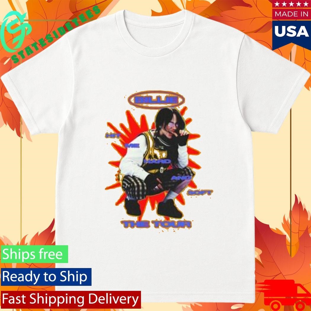 Color Burst Hit Me Hard And Soft The Tour Gold T-Shirt