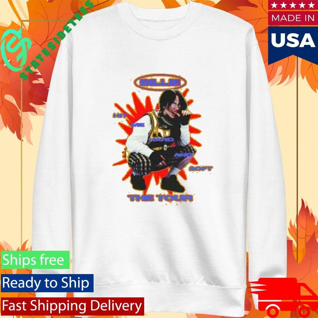 Color Burst Hit Me Hard And Soft The Tour Gold T-Shirt