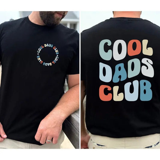 Cool Dads Club T-Shirt, Dad T-Shirt, Father's Day Gifts, Father&#39;s Day T-Shirt, Dad Gifts From Daughter, Dad Birthday Gifts, Cool Dad T-Shirt