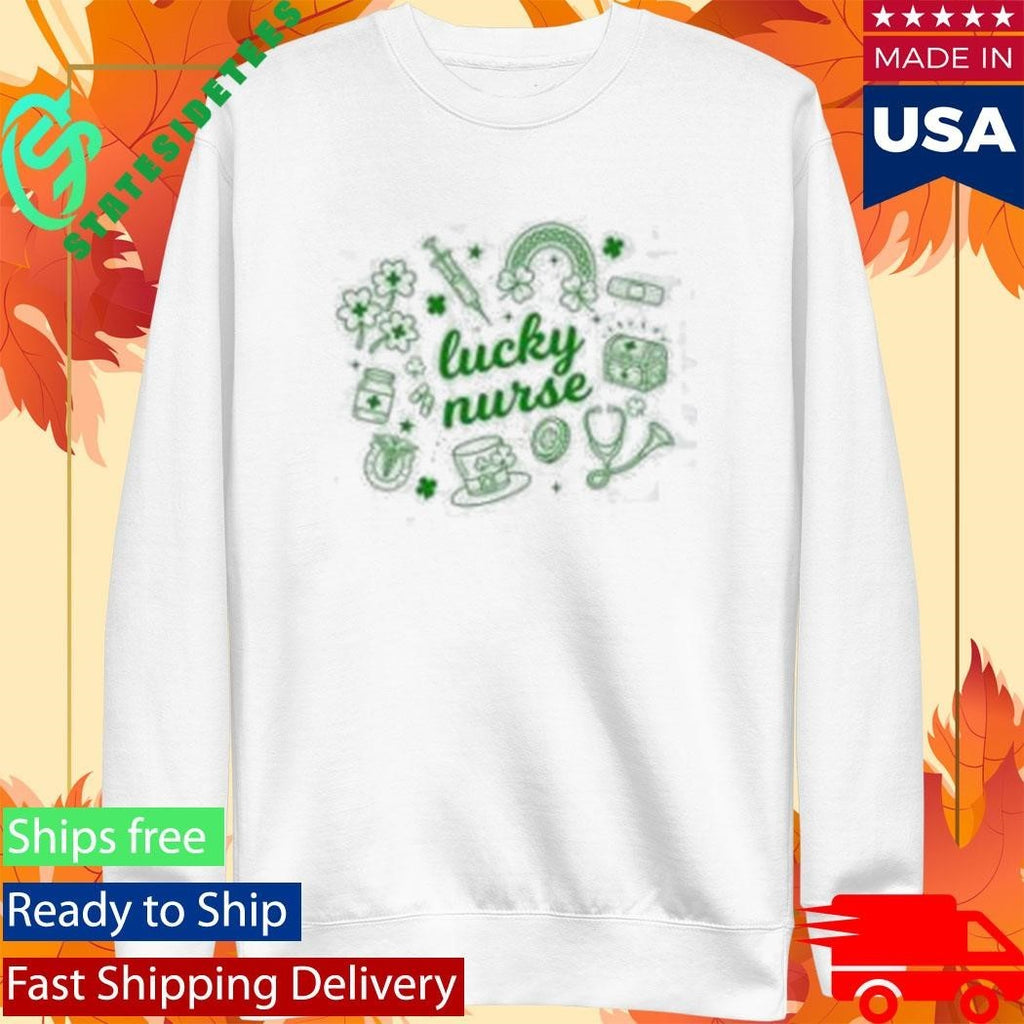 Created By Kaitlyn Lucky Nurse Shirt