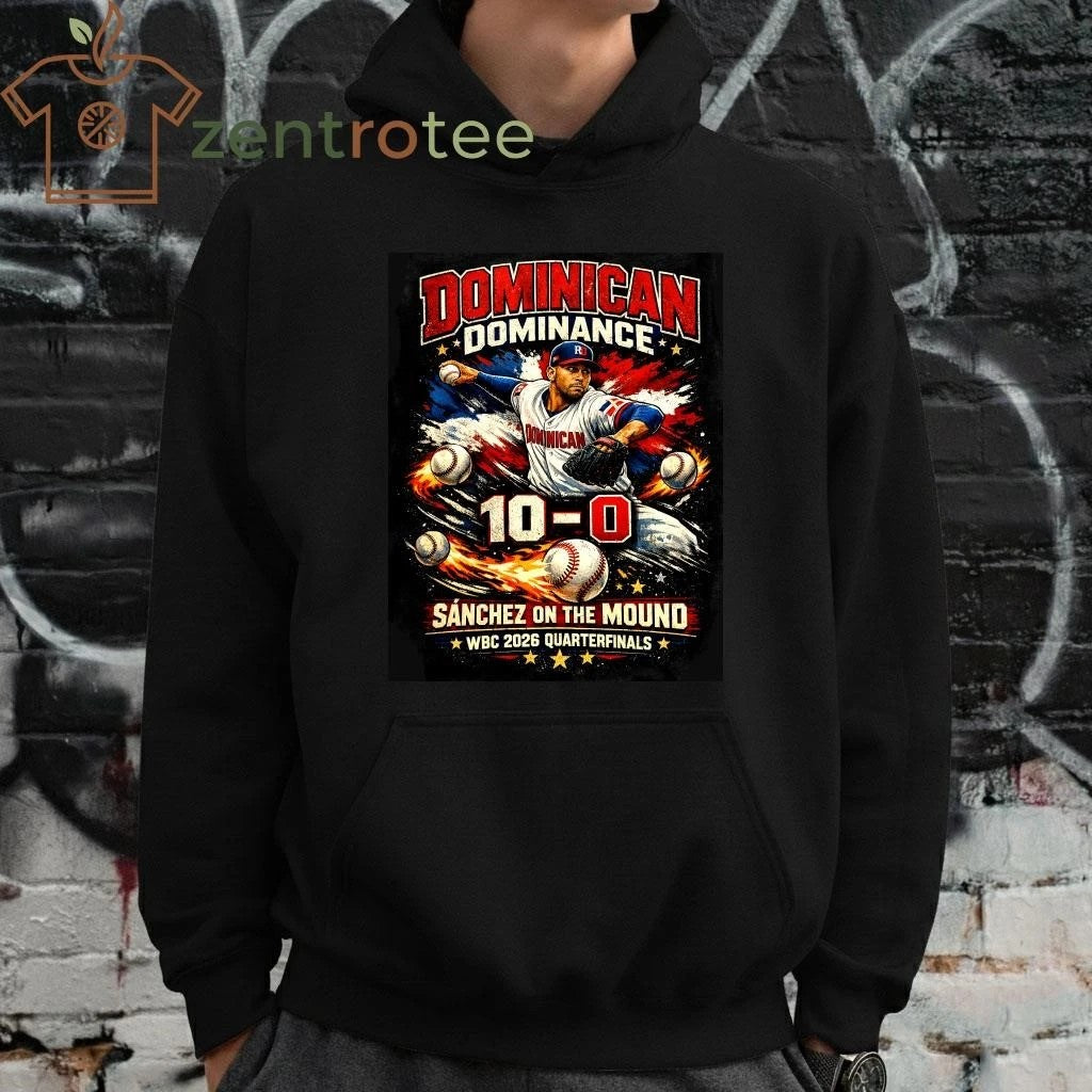 Cristopher Sánchez Dominican Dominance 10-0 WBC 2026 Quarterfinals Baseball T-Shirt