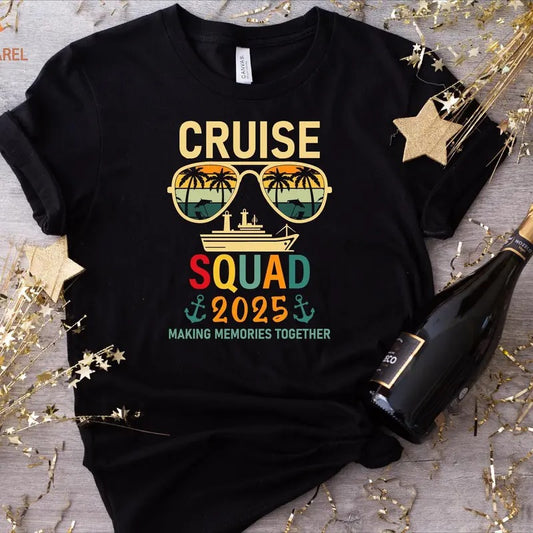 Cruise Squad Shirts Family Cruise Tee Family Trip 2025 Family Cruise Tee Friends Cruise Shirts Family Matching Shirtcruise Squad Shirt