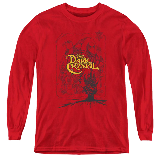 Dark Crystal, The Poster Lines - Youth Long Sleeve T-Shirt