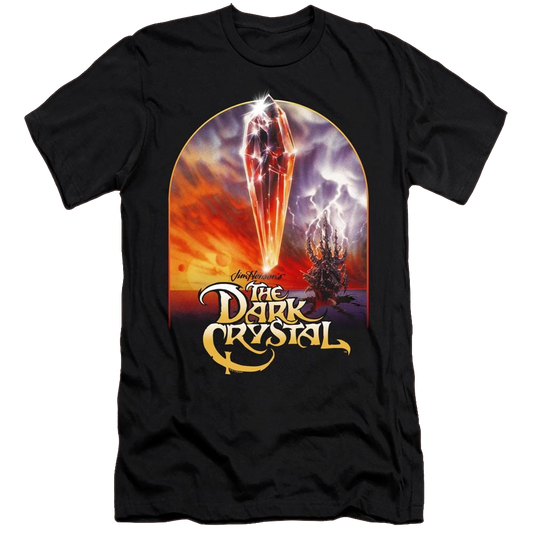 Dark Crystal, The Crystal Poster - Men's Premium Slim Fit T-Shirt