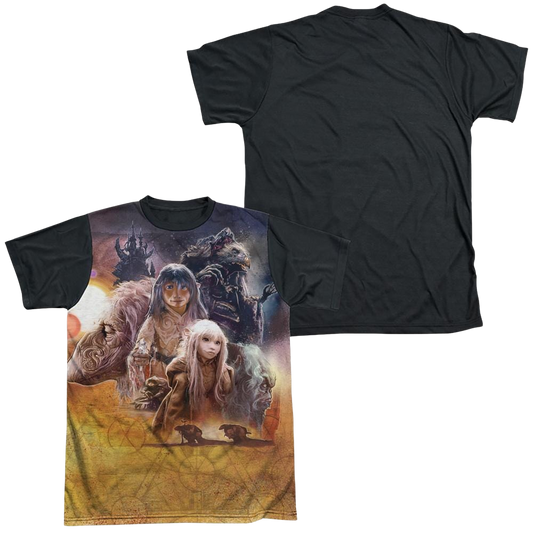 Dark Crystal, The Painted Poster - Men's Black Back T-Shirt