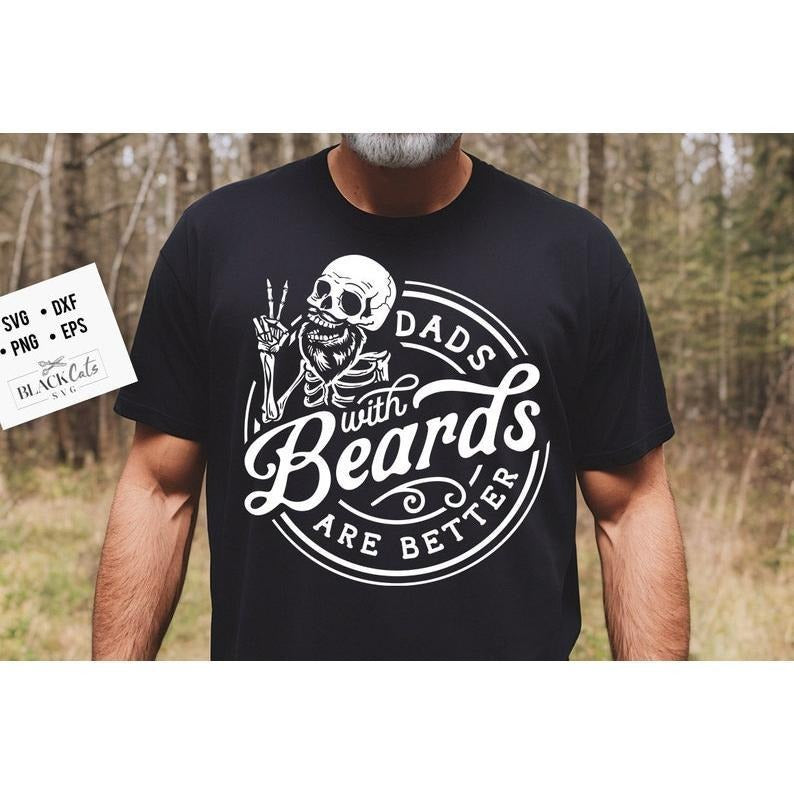 Dads with beards are better shirt, Father's Day shirt, Funny Dad shirt, Birthday Dad shirt, Dad  T-shirt, sweater and Hoodie