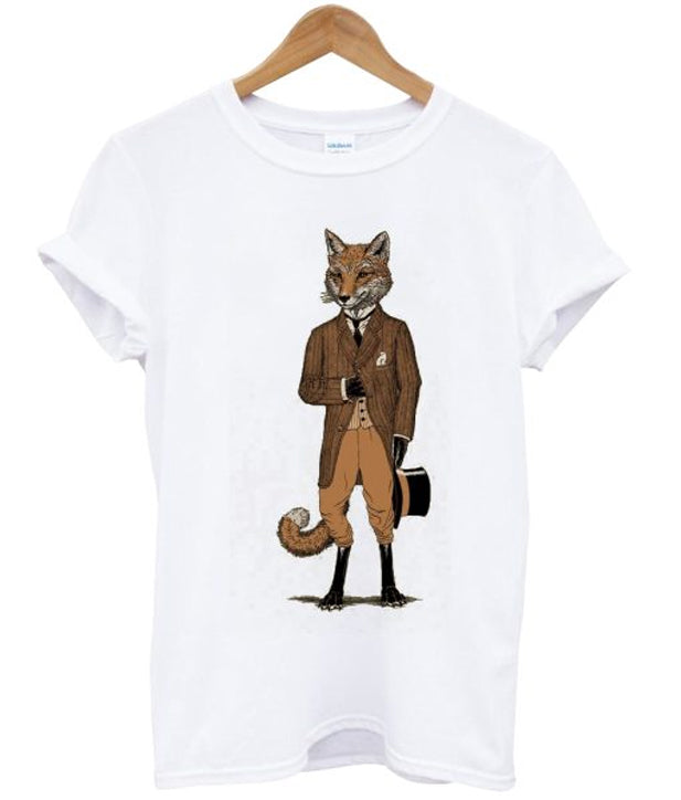 Dapper Fox T-shirt Hoodie, Sweatshirt | VibeTeeNation.com
