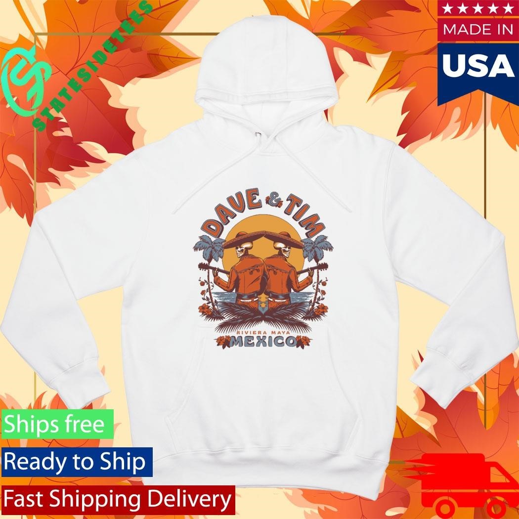 Dave Matthews And Tim Reynolds Riviera Maya Mexico 2026 Setlist Shirt